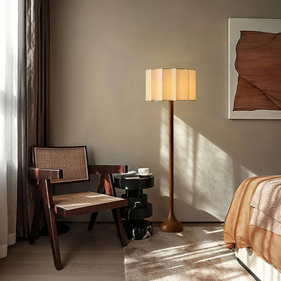 Bexi Minimalist Wood Floor Lamp