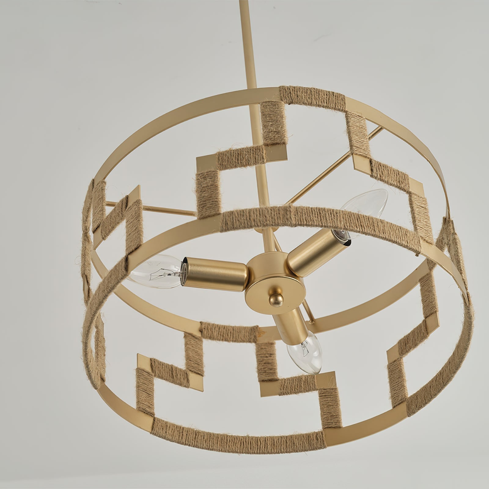 Matrix Gold Pendant Lamp