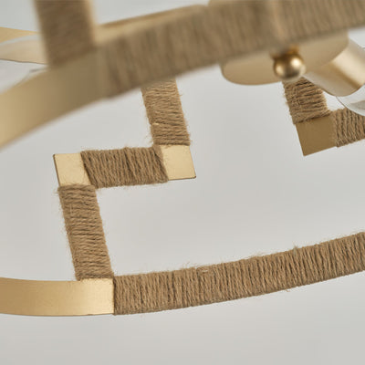 Matrix Gold Pendant Lamp