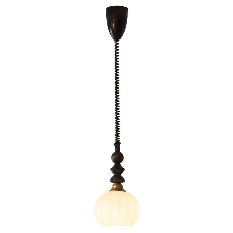 Halcyon Modern Minimalist Arch Wood Pendant Light