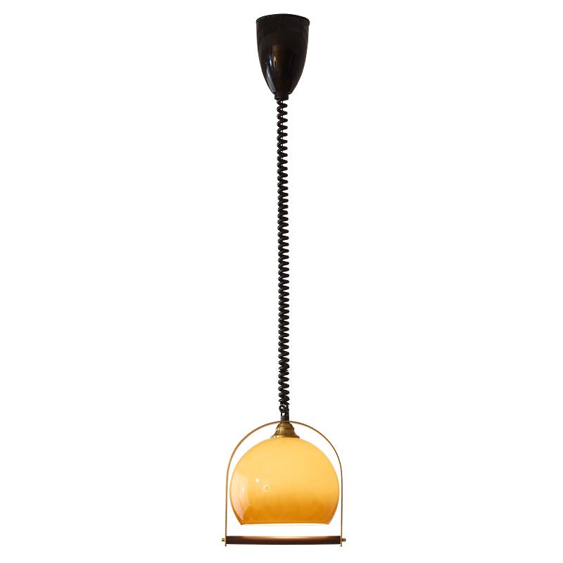Halcyon Modern Minimalist Arch Wood Pendant Light