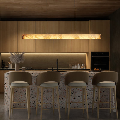 Wrenmere Linear Alabaster Chandelier