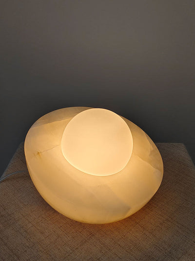 Fryle Jade Minimalist Halo Table Lamp