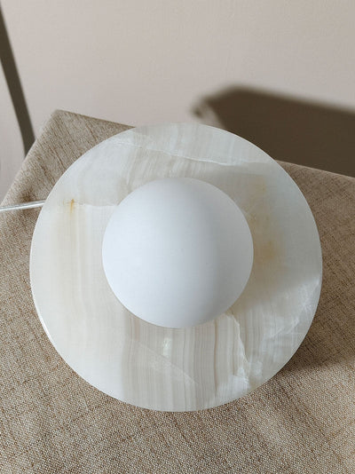 Fryle Jade Minimalist Halo Table Lamp