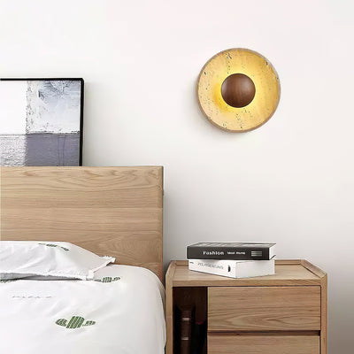 Ulraeia Minimalist Travertine Wall Light