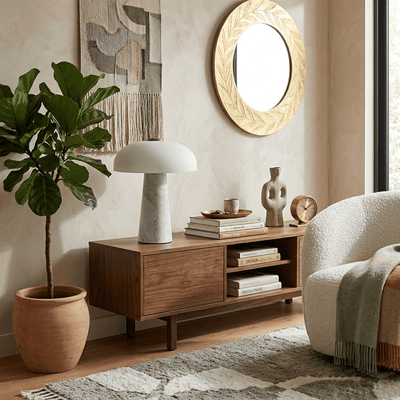 Marbra Haloire Marble Table Lamp