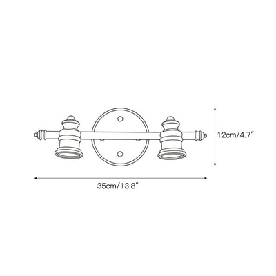Fairley Brass Indoor Wall Light