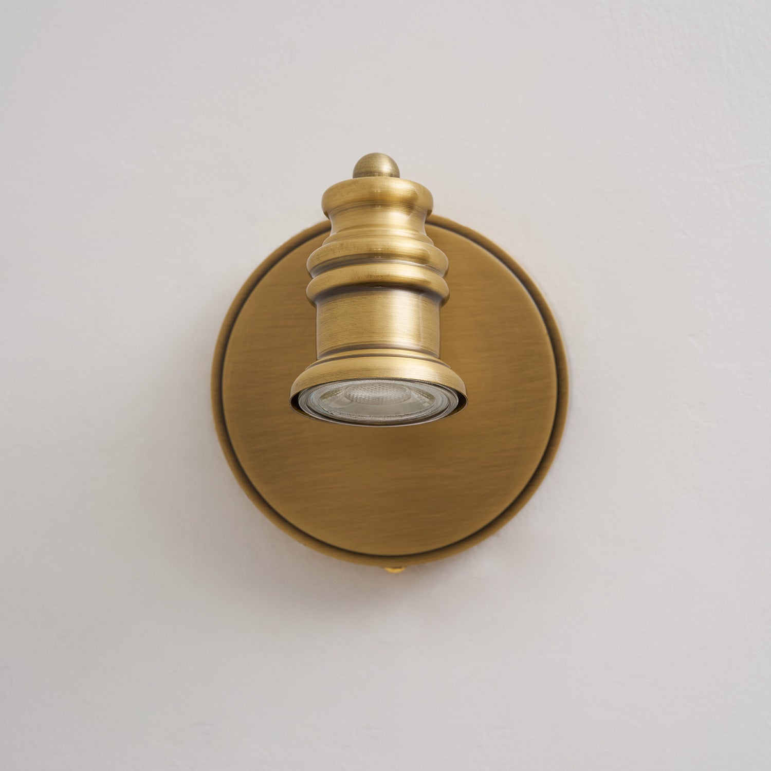 Fairley Brass Indoor Wall Light