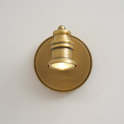 Fairley Brass Indoor Wall Light