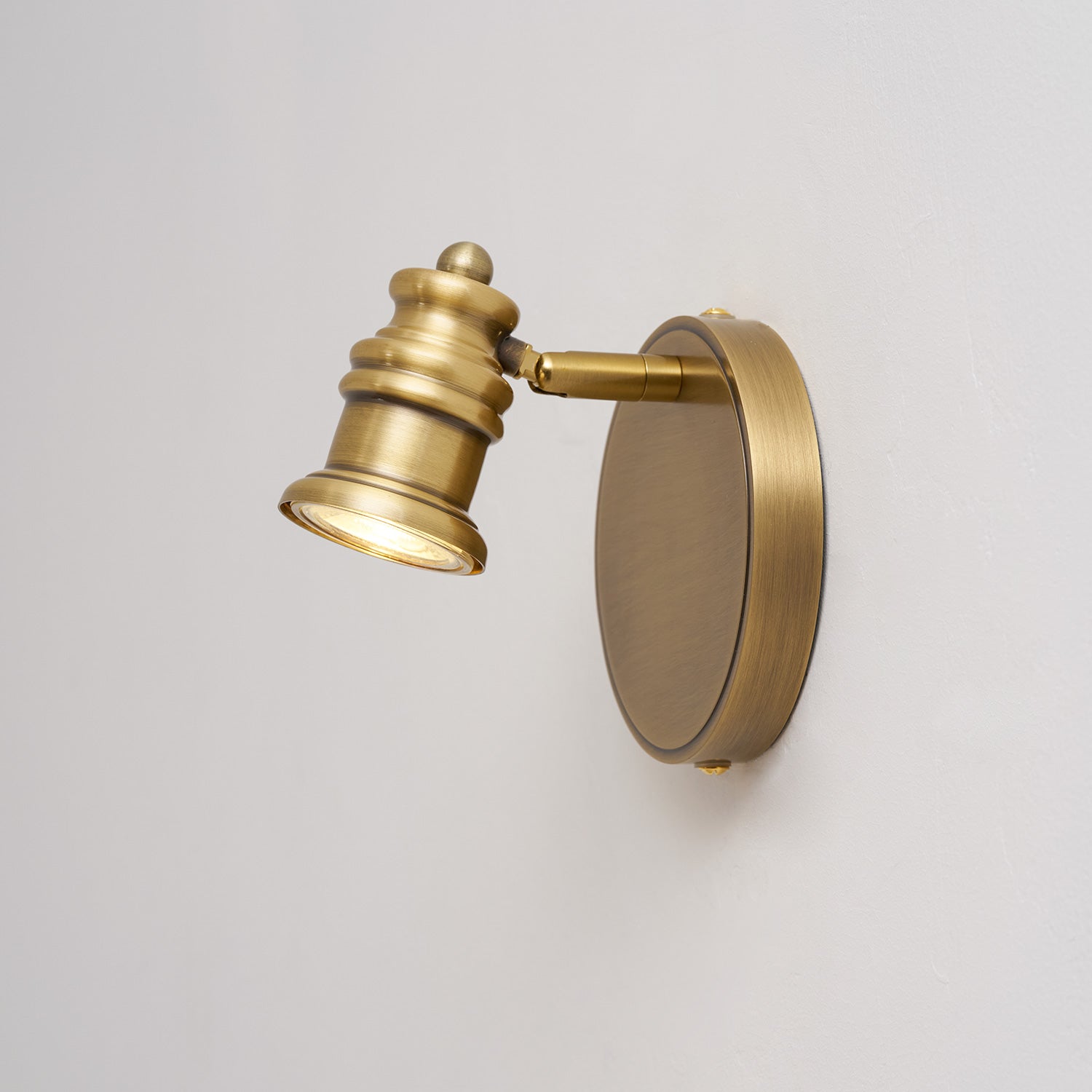 Fairley Brass Indoor Wall Light