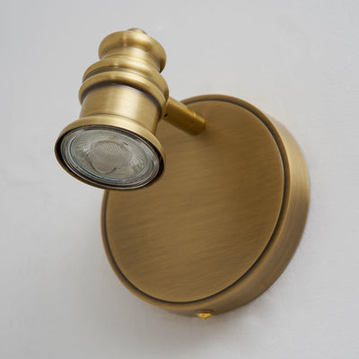 Fairley Brass Indoor Wall Light