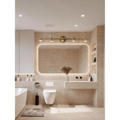 Fairley Brass Indoor Wall Light