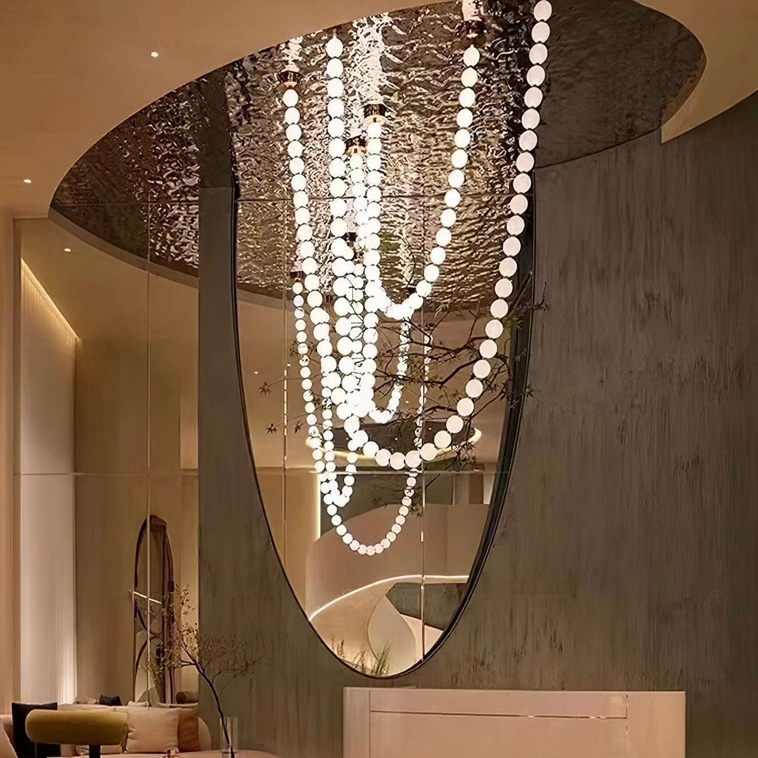 Zalvarin Brass Sputnik Chandelier - Neutral Decor