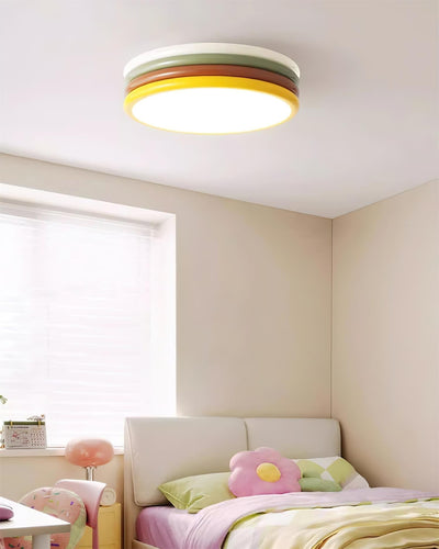 Dunoir Unique Art Color Stack Ceiling Lamp