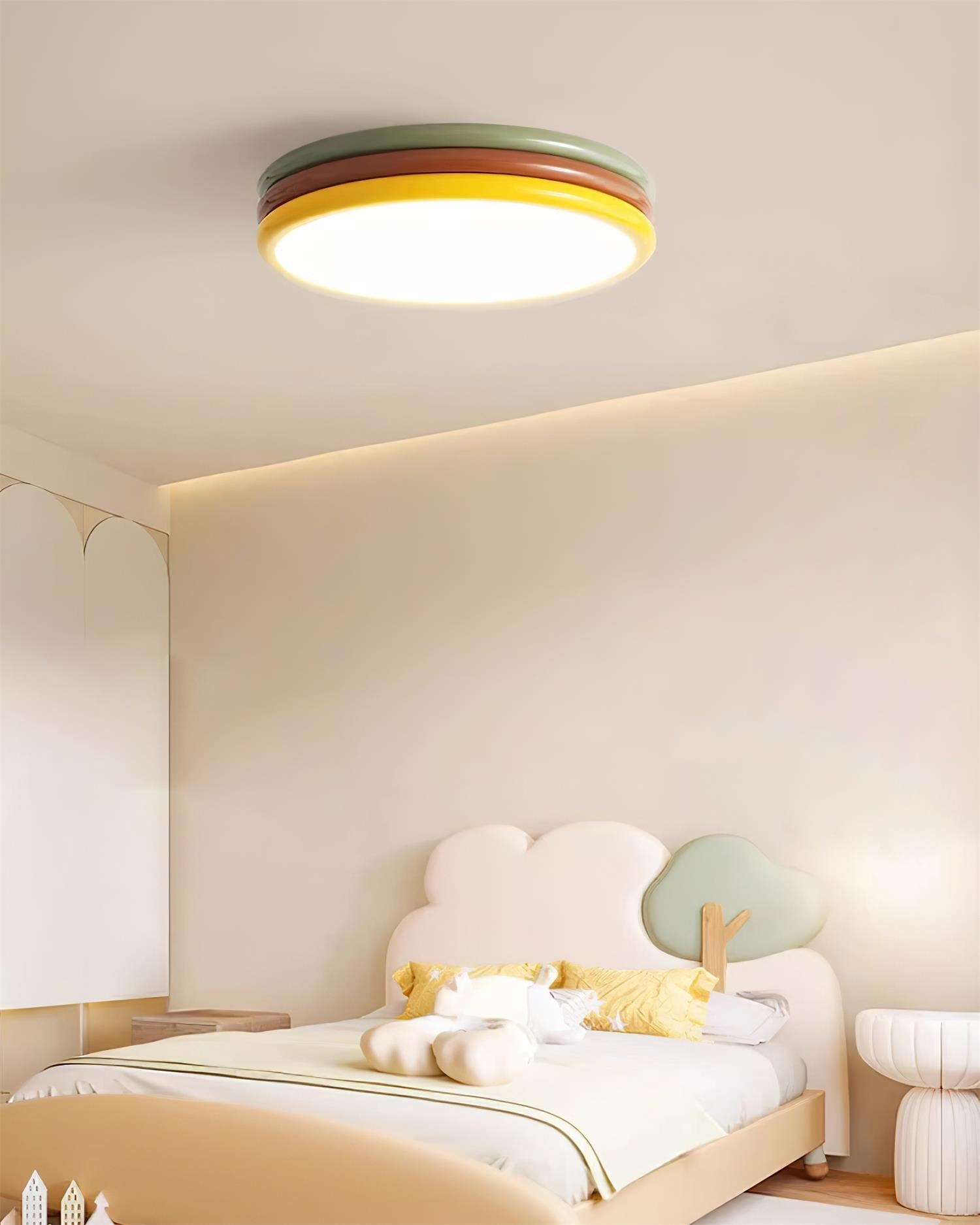 Dunoir Unique Art Color Stack Ceiling Lamp