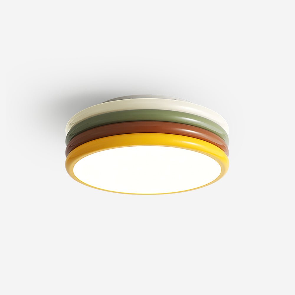 Dunoir Unique Art Color Stack Ceiling Lamp