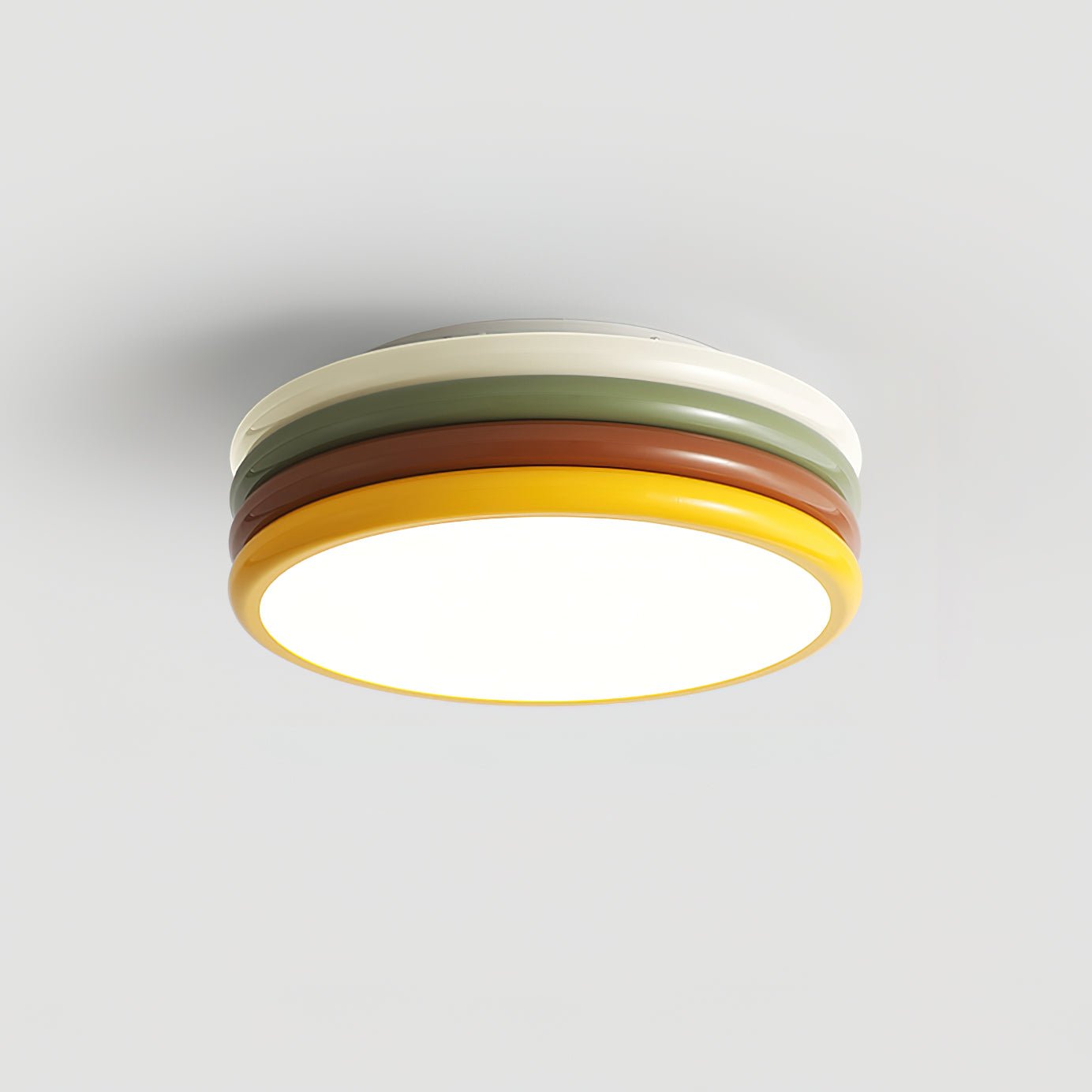 Dunoir Unique Art Color Stack Ceiling Lamp