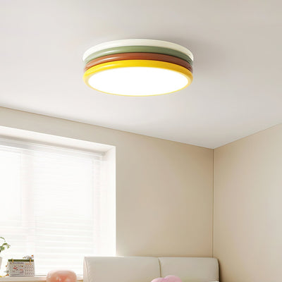 Dunoir Unique Art Color Stack Ceiling Lamp