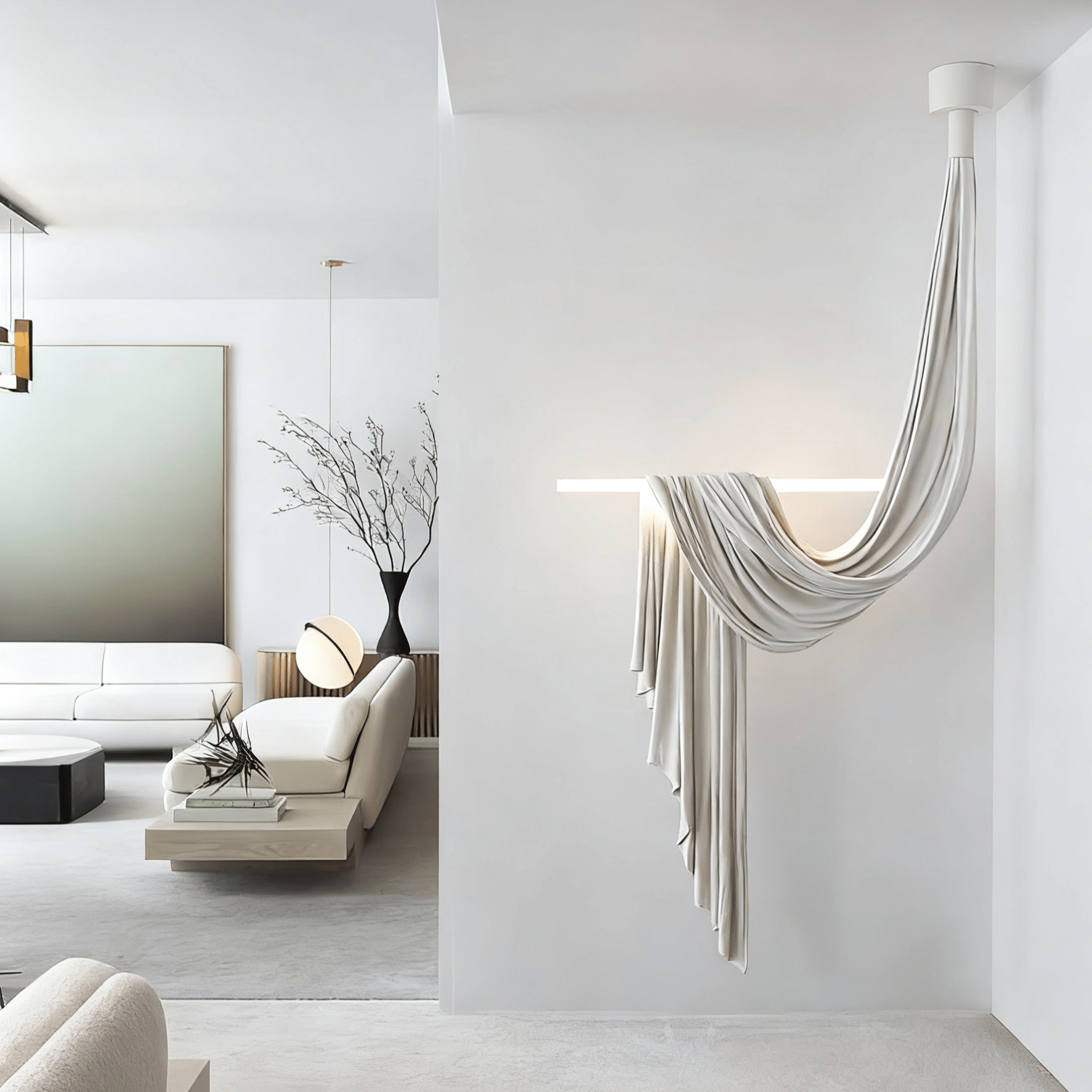 Serelia Drape Hammock Pendant Light