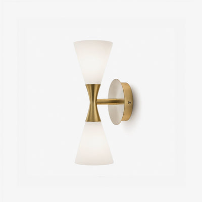 Dureline  Double Cone Wall Sconce