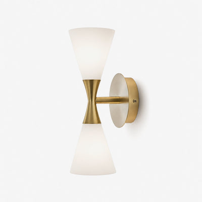 Dureline  Double Cone Wall Sconce