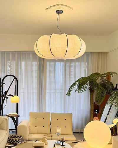 Bovena Silk Traditional Pendant Lamp