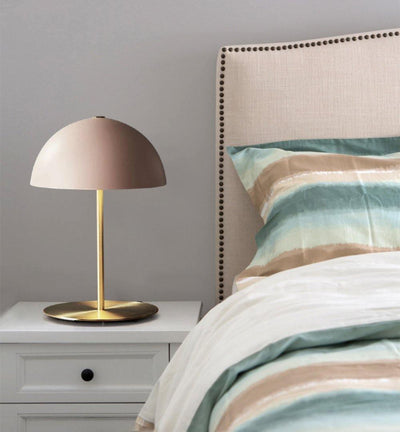 Zephen Acrylic Scandinavian Table Lamp - Neutral Decor