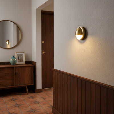 Clairwood Brass Indoor Wall Light