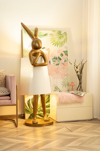 Sedr Luxurious Hare Silhouette Floor Lamp