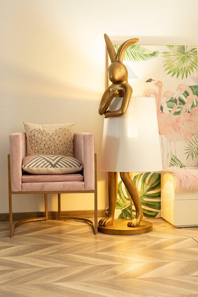 Sedr Luxurious Hare Silhouette Floor Lamp