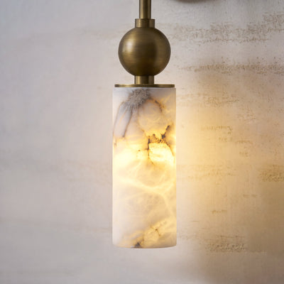 Glenwick Alabaster Indoor Wall Light