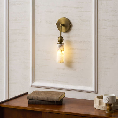 Glenwick Alabaster Indoor Wall Light