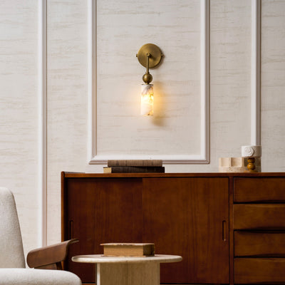Glenwick Alabaster Indoor Wall Light