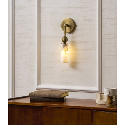 Glenwick Alabaster Indoor Wall Light