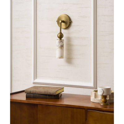 Glenwick Alabaster Indoor Wall Light