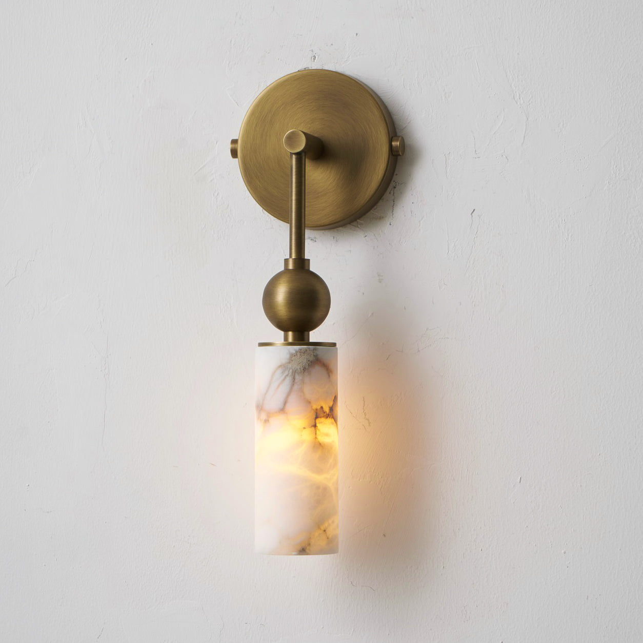 Glenwick Alabaster Indoor Wall Light