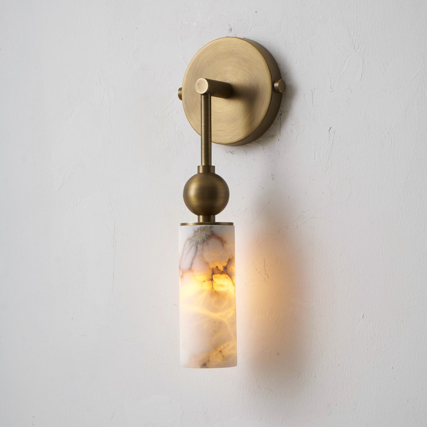 Glenwick Alabaster Indoor Wall Light
