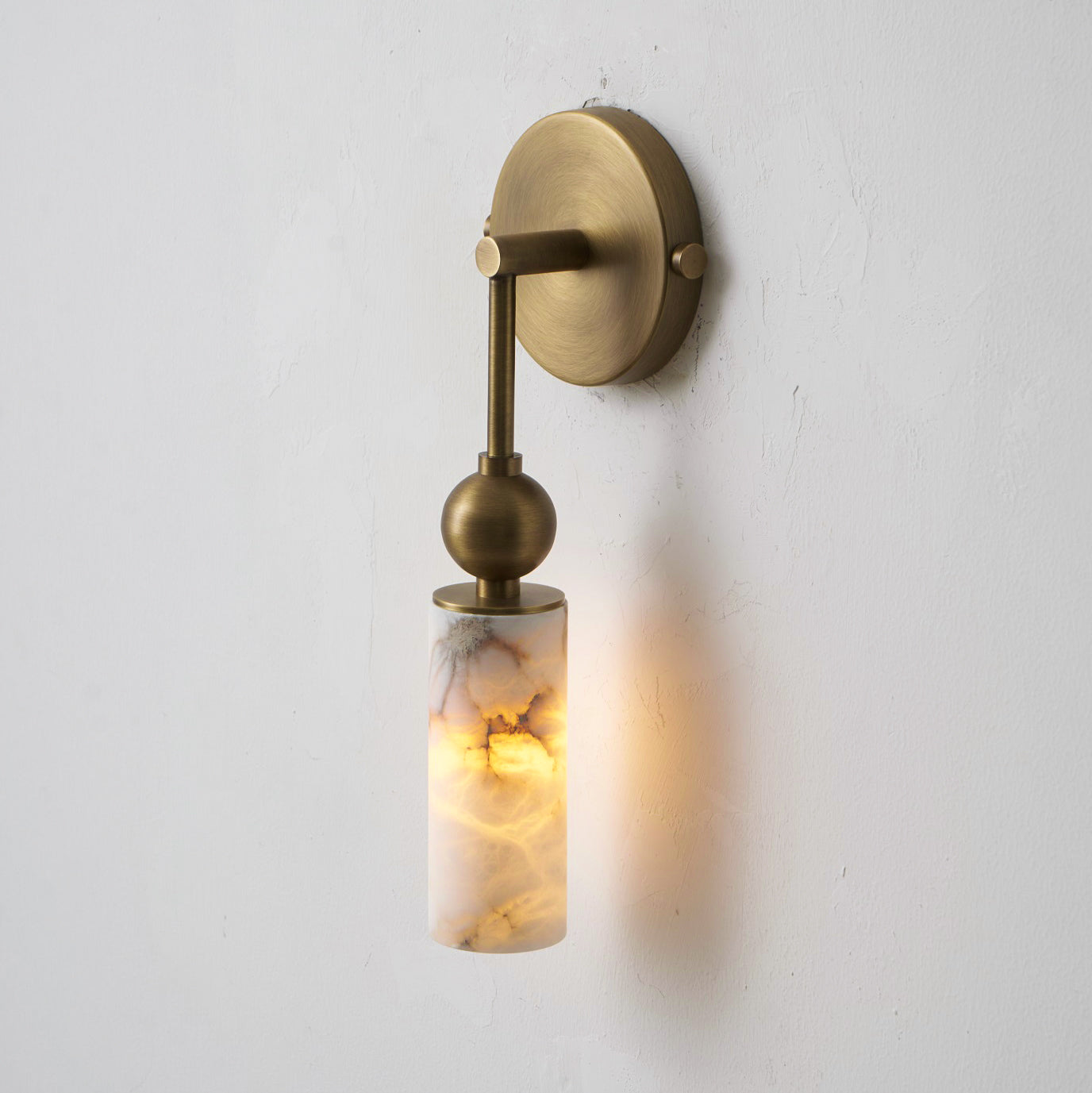 Glenwick Alabaster Indoor Wall Light