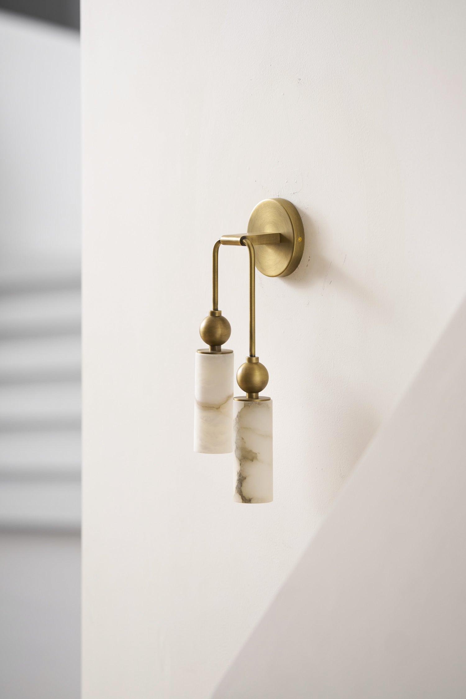 Glenwick Alabaster Indoor Wall Light