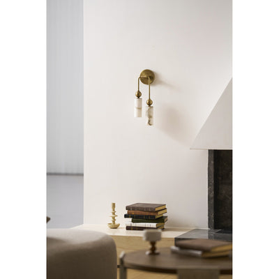 Glenwick Alabaster Indoor Wall Light