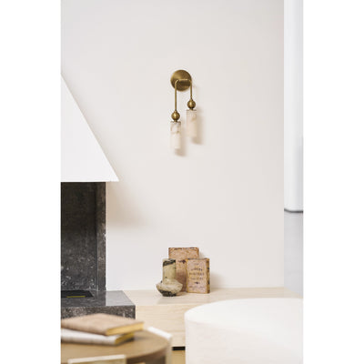 Glenwick Alabaster Indoor Wall Light