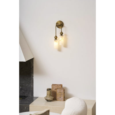 Glenwick Alabaster Indoor Wall Light