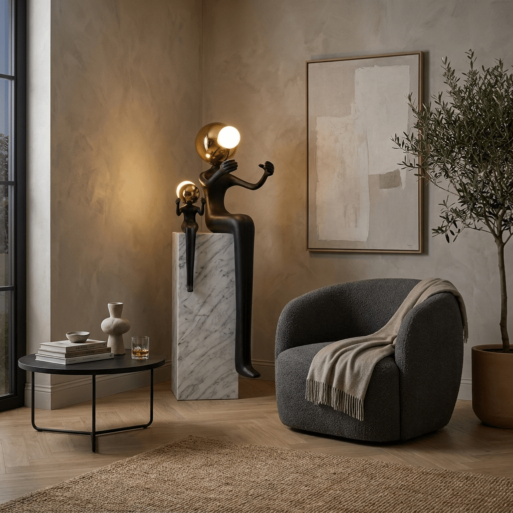 Harmony Duo Sculpture Lamp