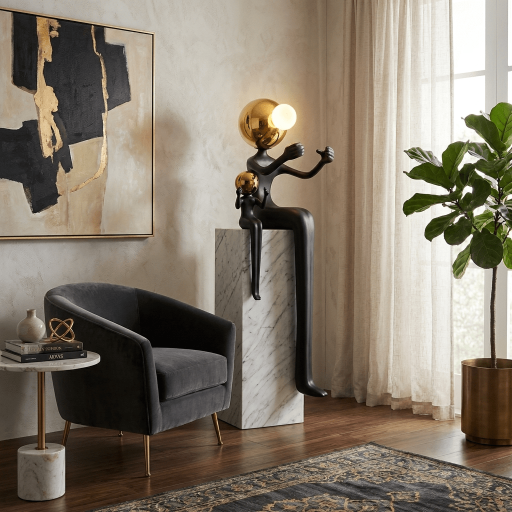 Harmony Duo Sculpture Lamp