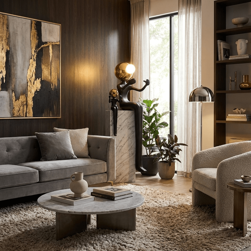 Harmony Duo Sculpture Lamp