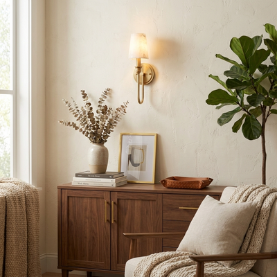 Stavernford Alabaster Wall Sconce