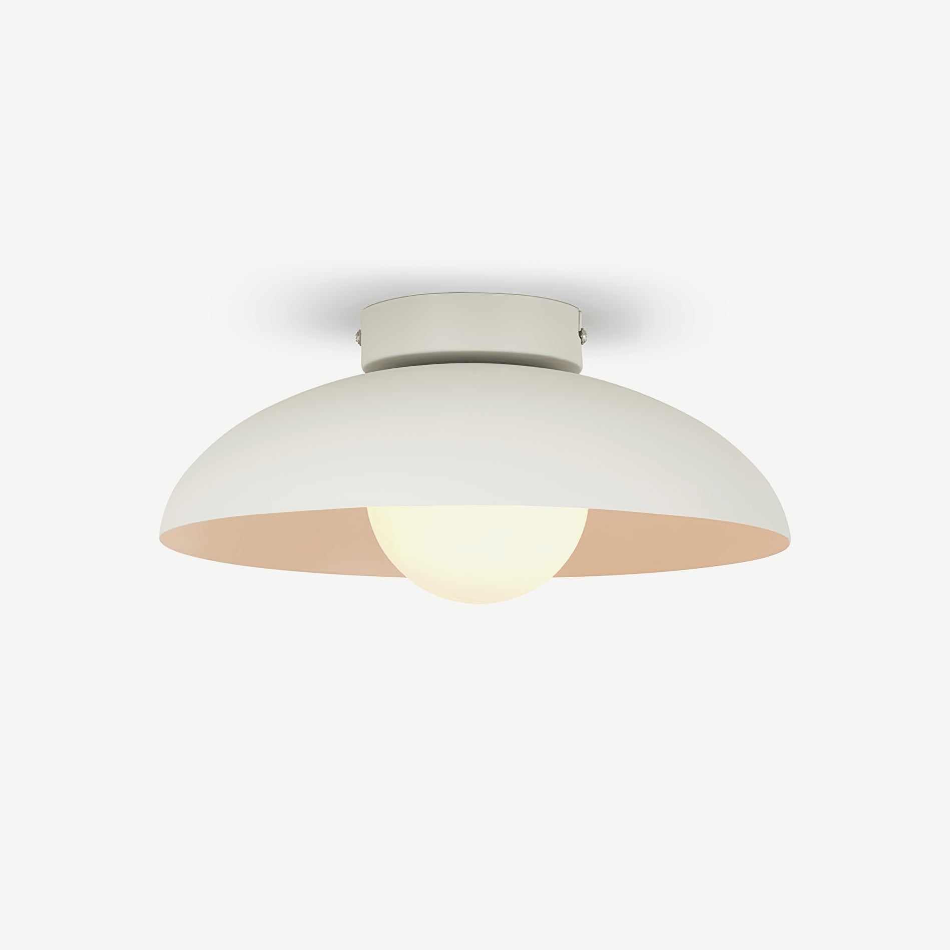 Zontes Nordic Art Dome Glass Ceiling Lamp