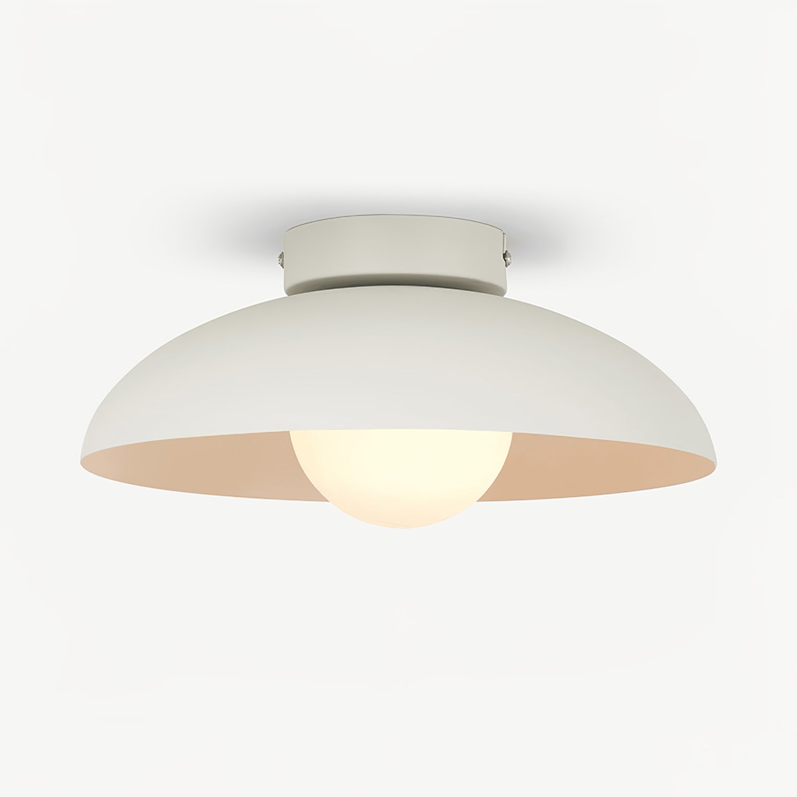Zontes Nordic Art Dome Glass Ceiling Lamp