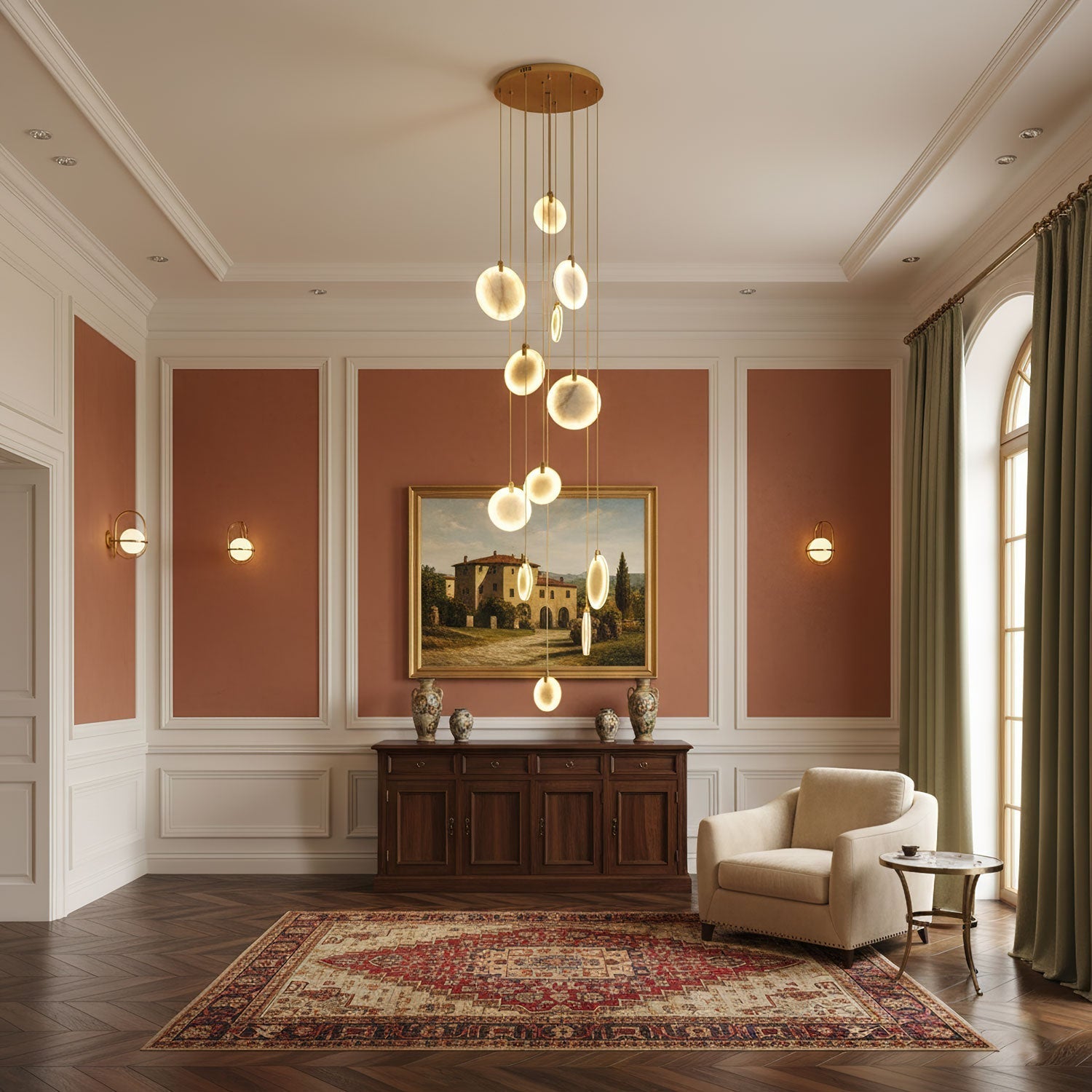 Harvest Alabaster Pendant Lamp