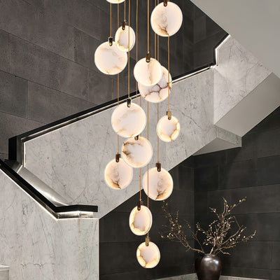 Lynore Alabaster Pendant Light